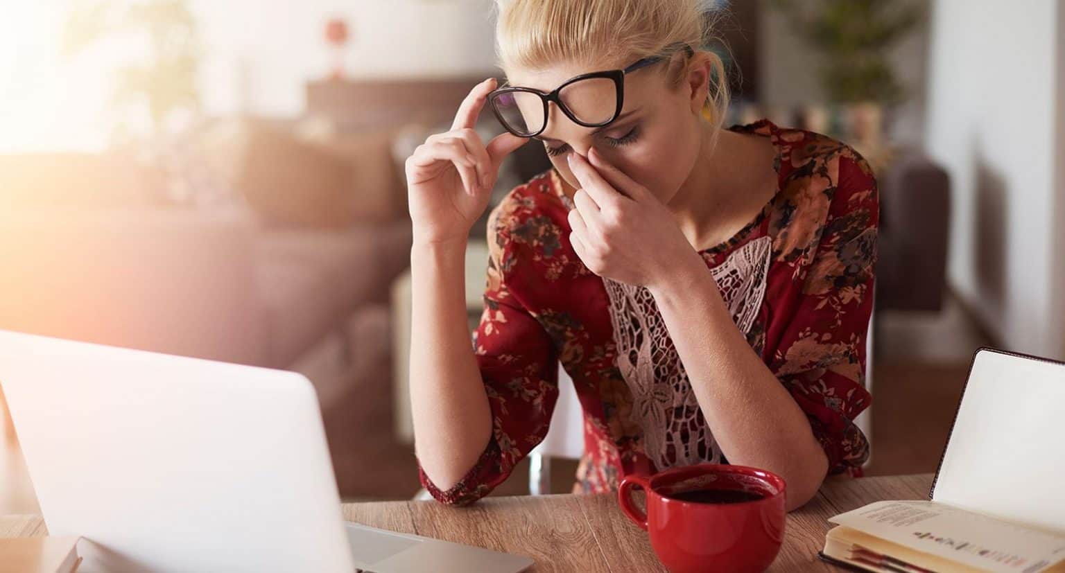 What does stress acne look like info flux